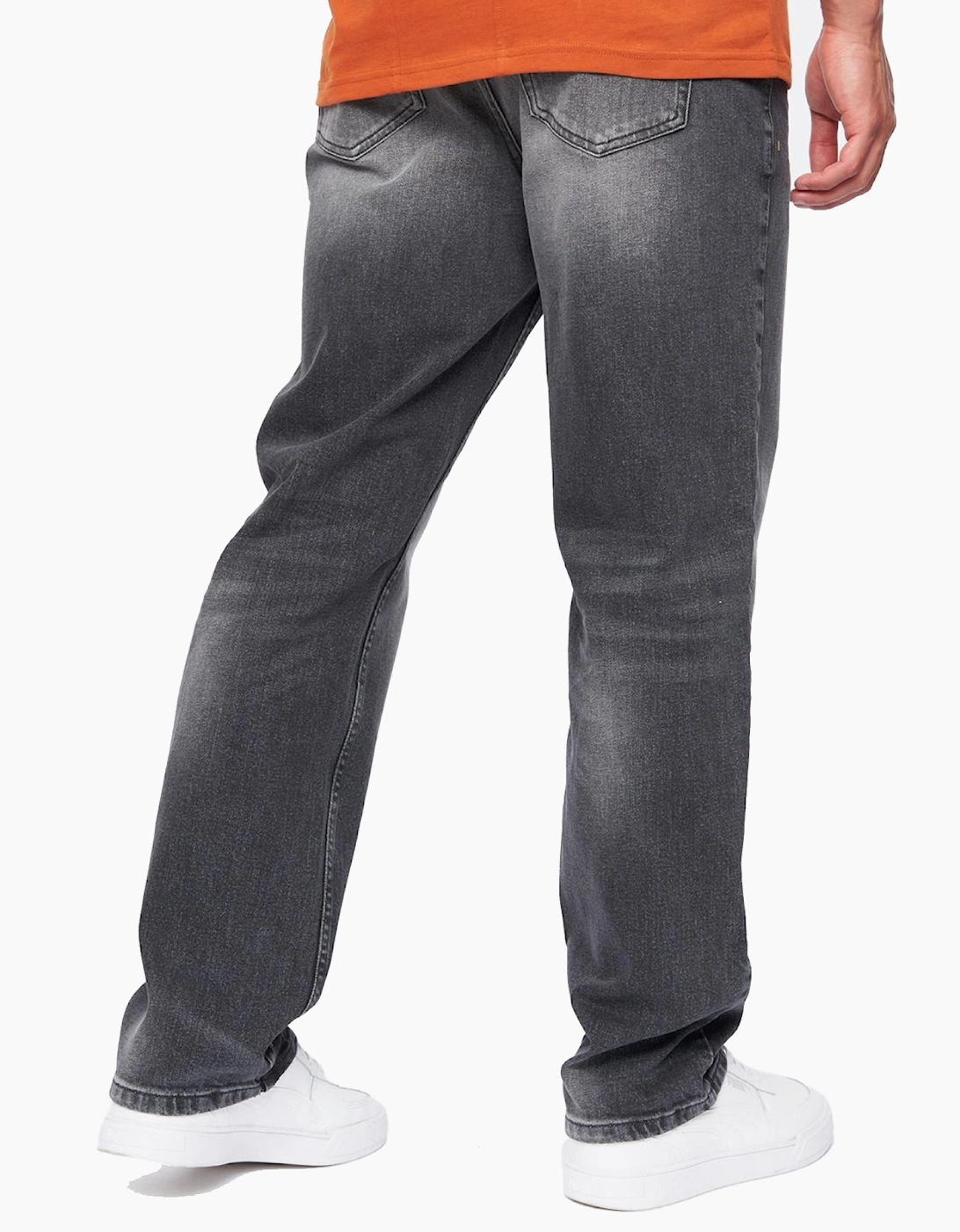 Duck And Cover Rushawn Jeans Mens Black