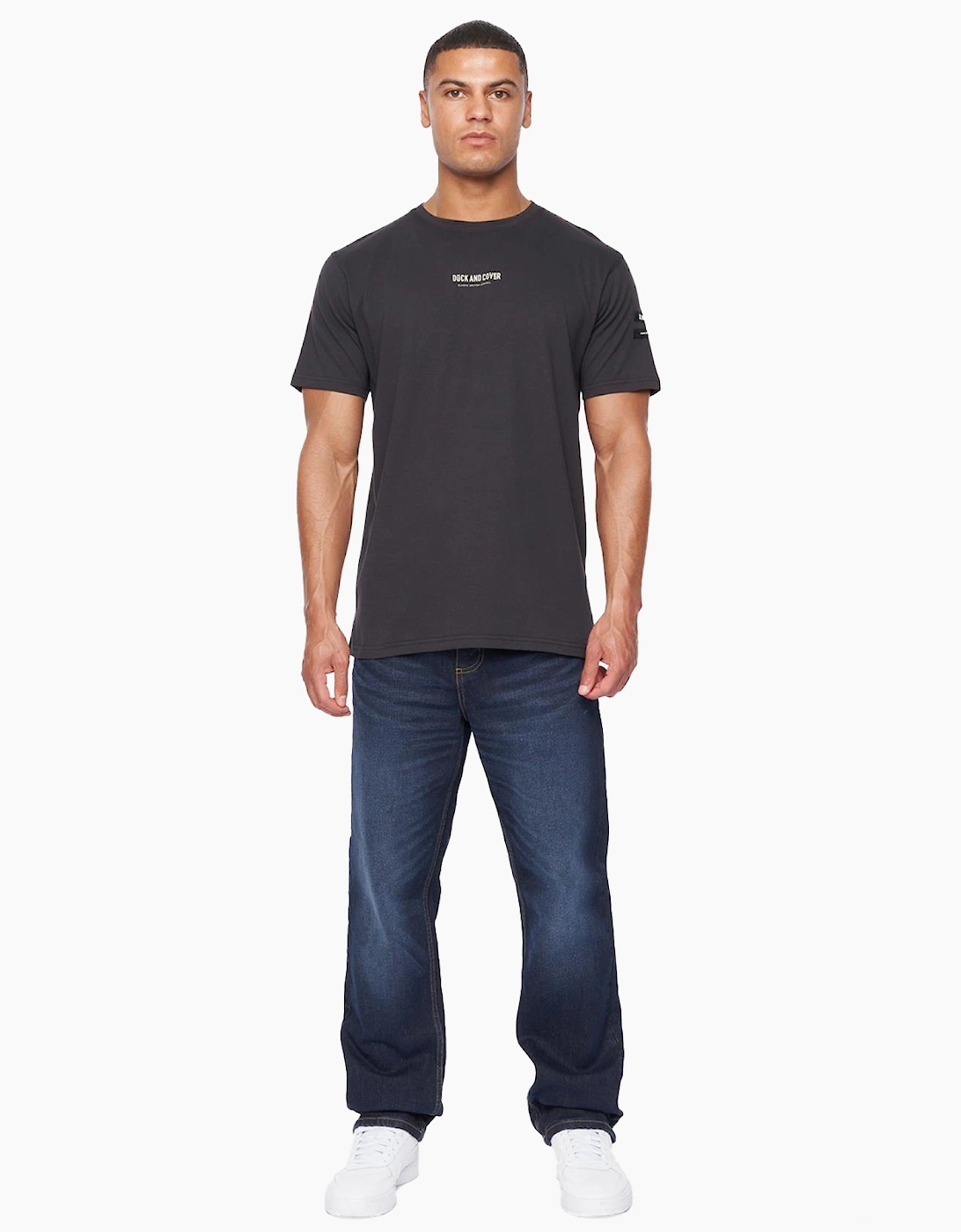 Duck And Cover Rushawn Jeans Mens Dark Wash