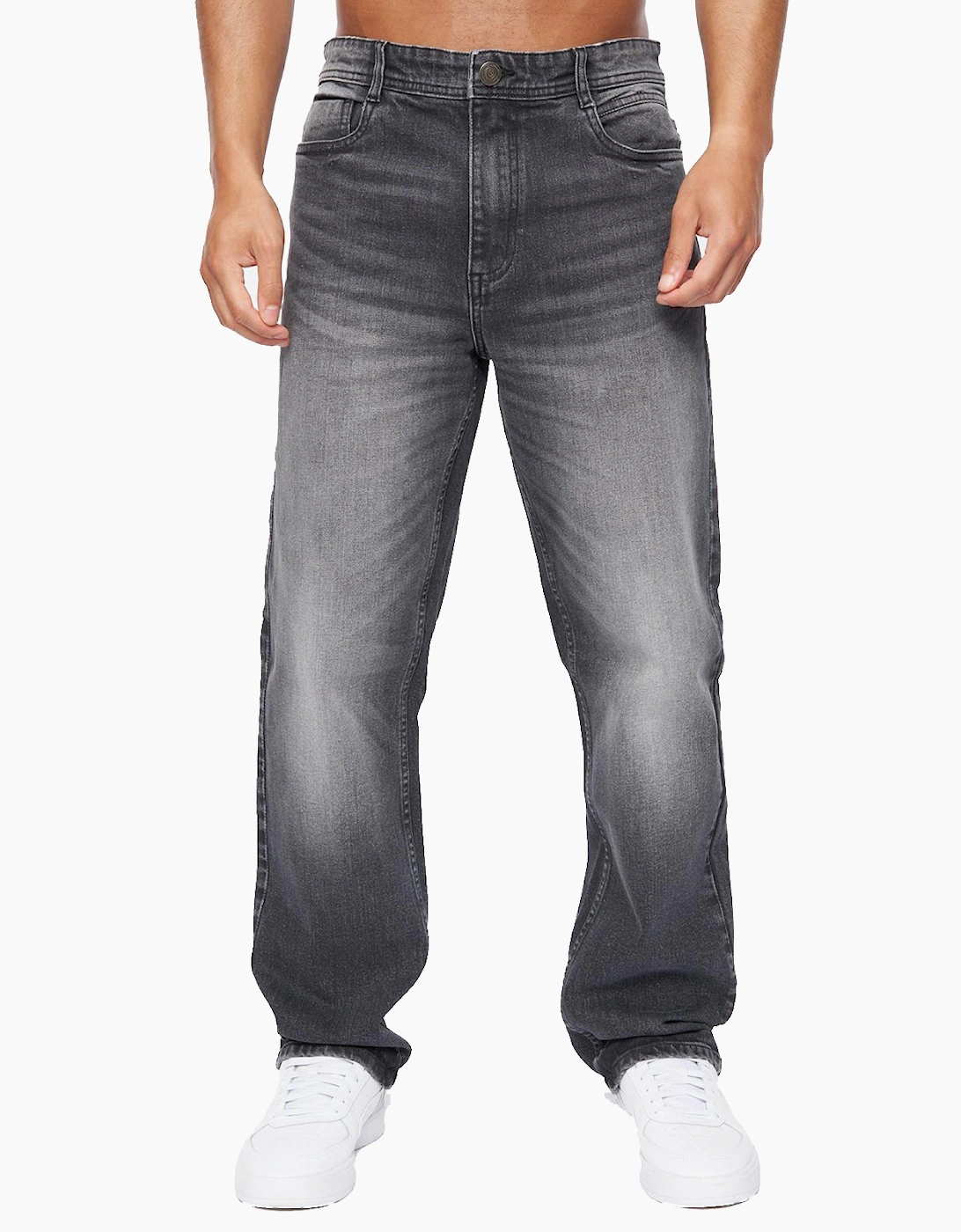 Duck And Cover Rushawn Jeans Mens Black
