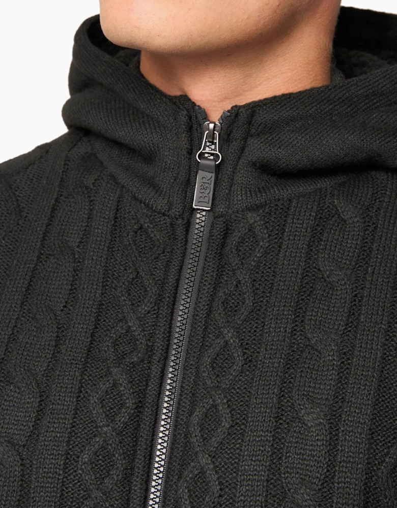 Bewley & Ritch Tonbridge Cardigan Mens Black