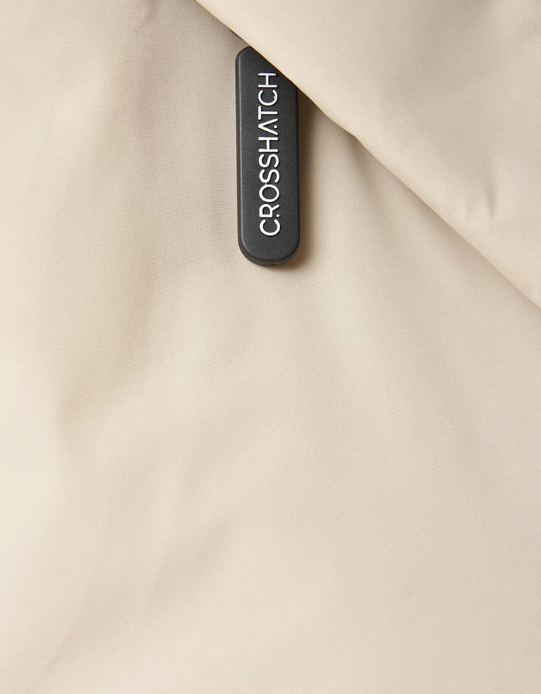 Crosshatch Squadage Panel Jacket Mens Stone
