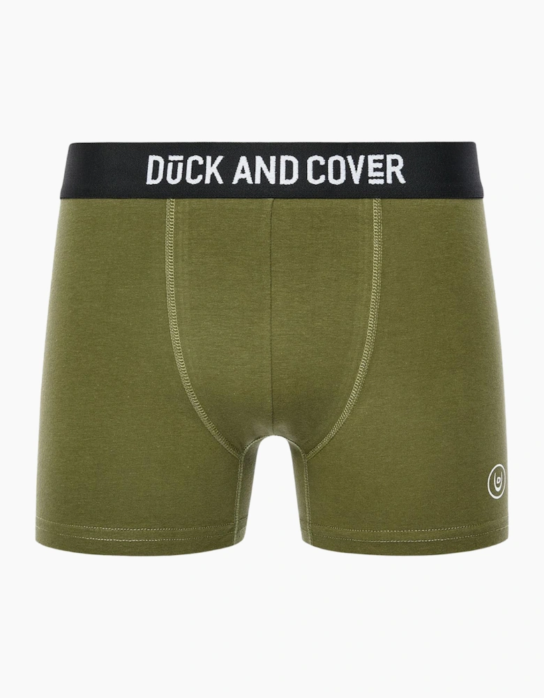 Duck And Cover Thriller 5pk Boxer Shorts Mens Assorted