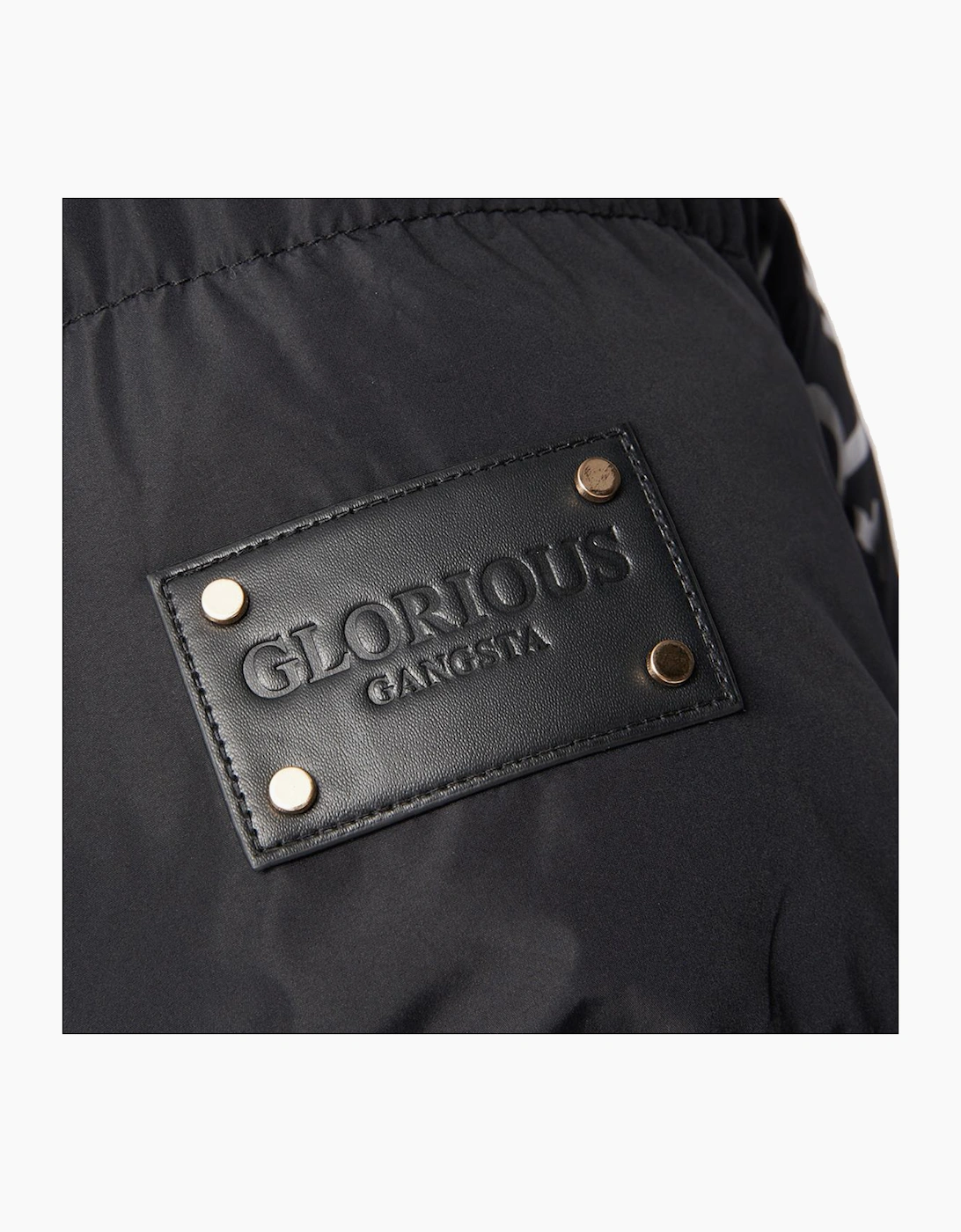 Glorious Gangsta Omarez 2.0 Long Puffer Jacket Mens Black