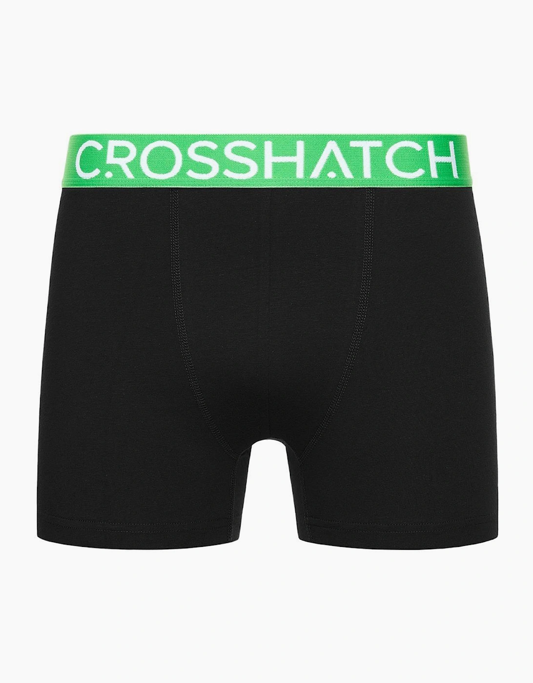Crosshatch Septet 7pk Boxer Shorts Mens Black Assorted