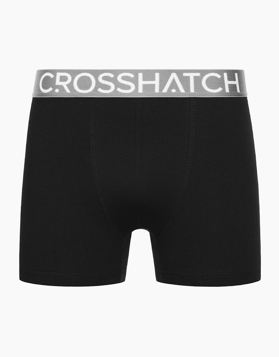 Crosshatch Septet 7pk Boxer Shorts Mens Black Assorted