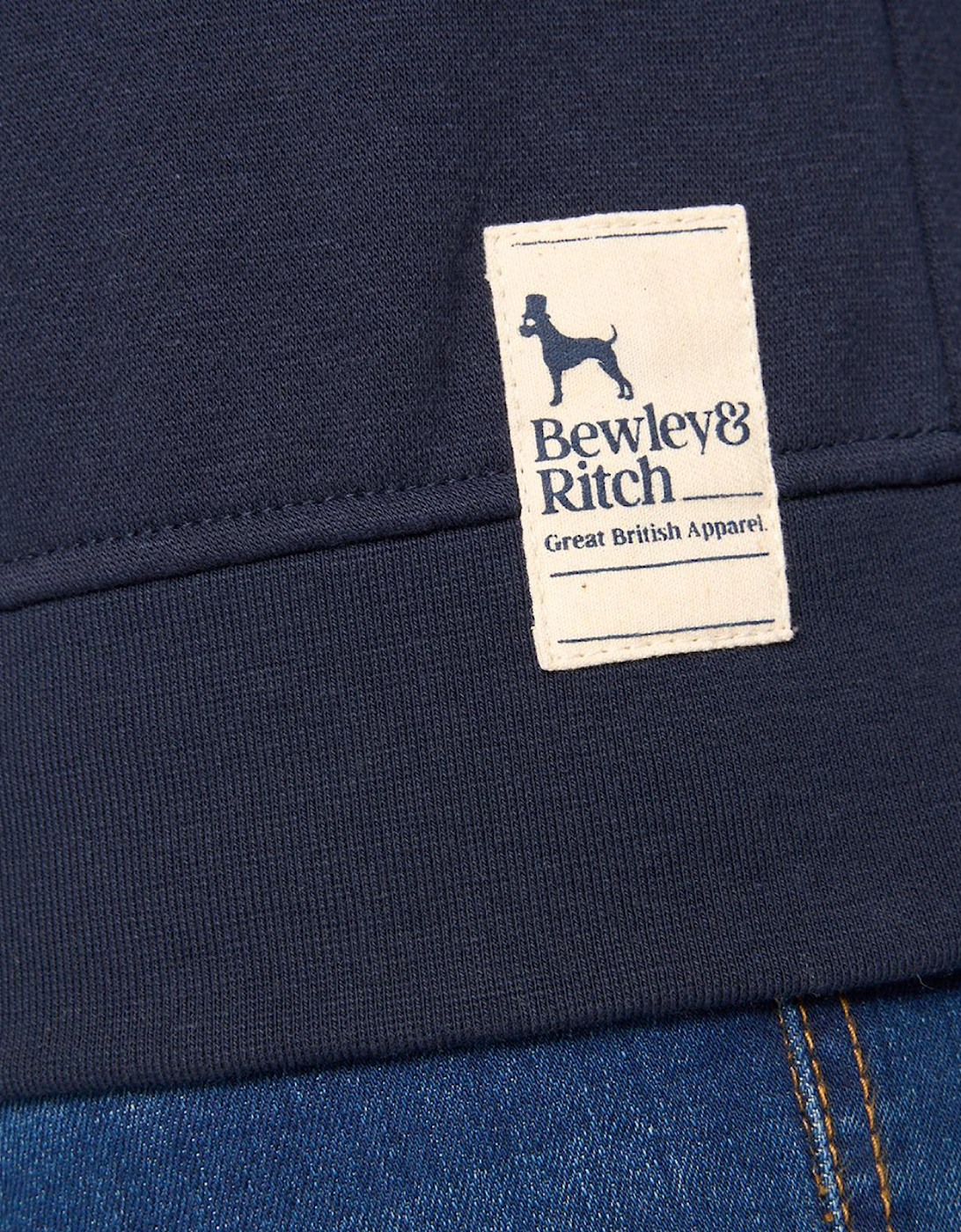 Bewley & Ritch Bewley And Rich Yardley Sweatshirt Mens Navy