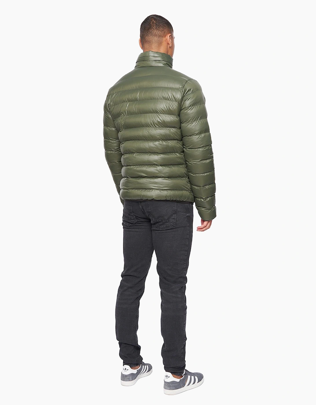 Duck And Cover Shemmy Two Quilted Jacket Mens Dark Olive