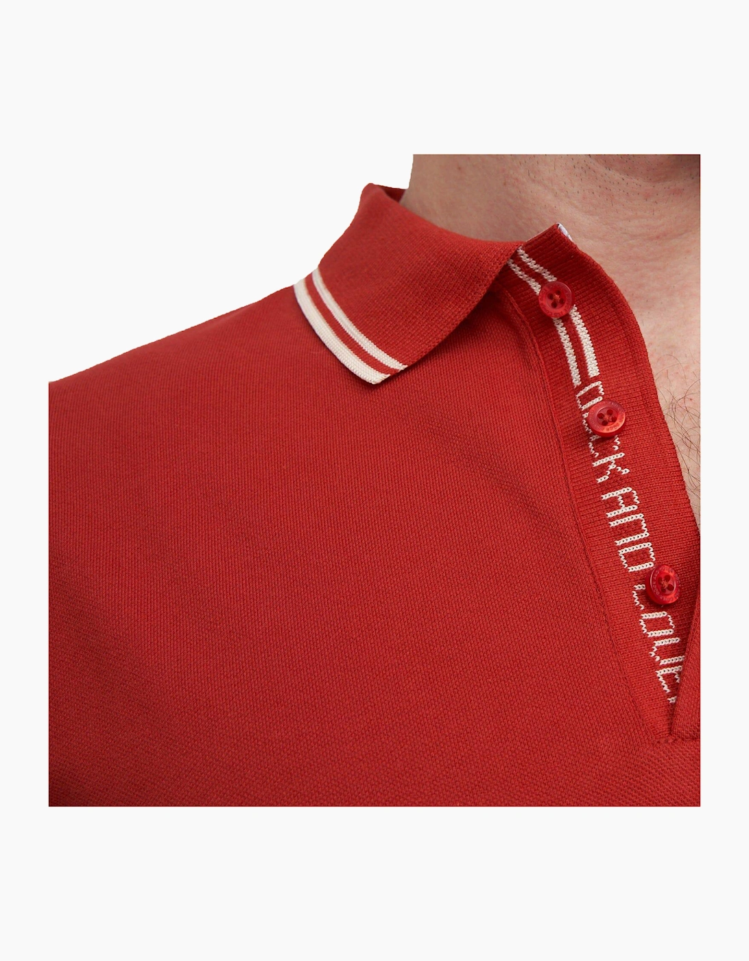 Duck And Cover Samtrase Polo Shirt Mens Red