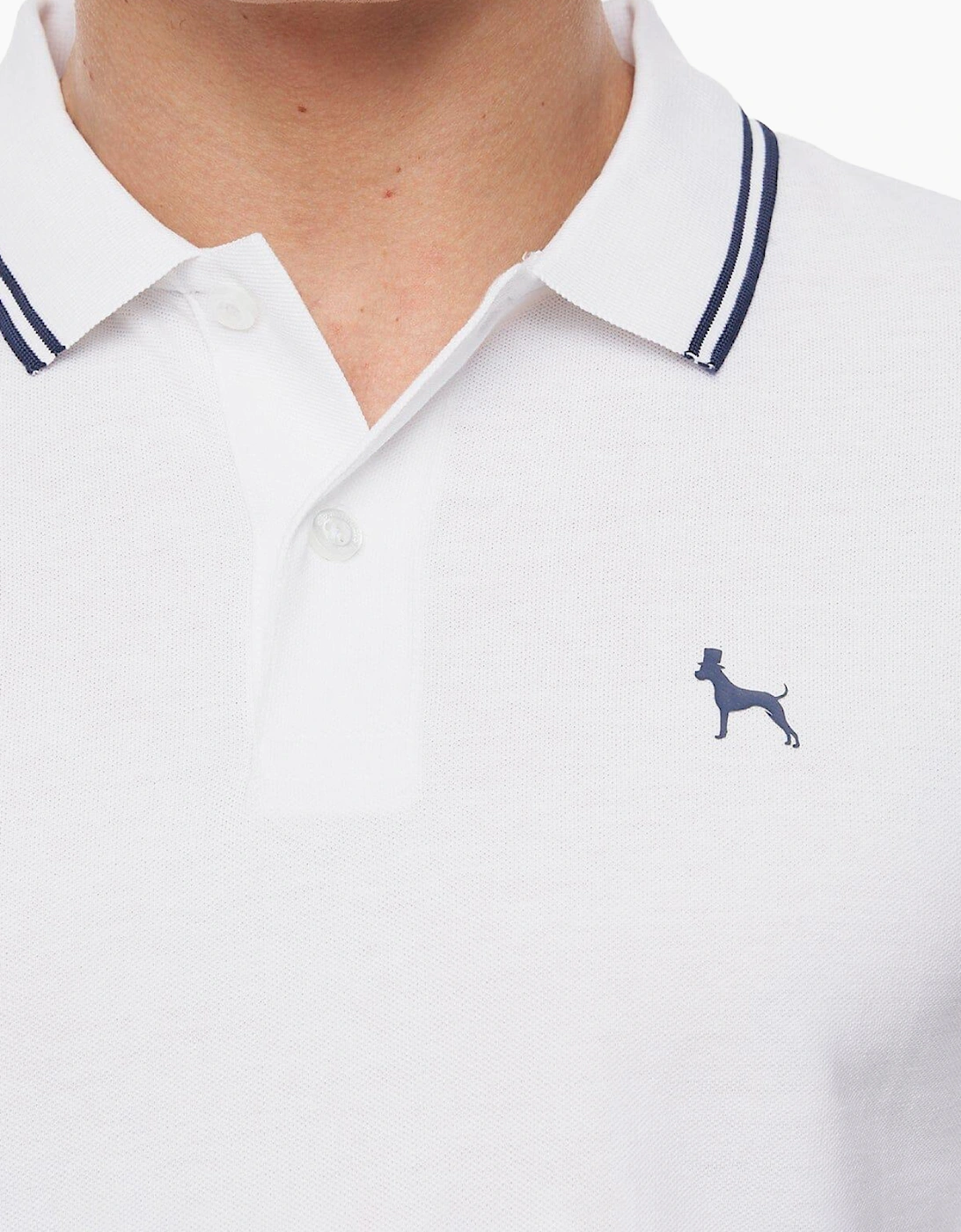 Bewley & Ritch Upwood Polo Shirt Mens White