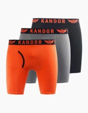 Orange / Grey / Black