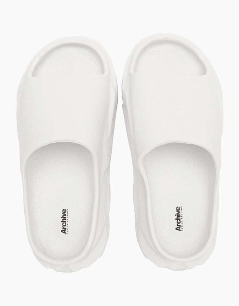 Archive Design Studios Archive Dimension Mens Sandals White