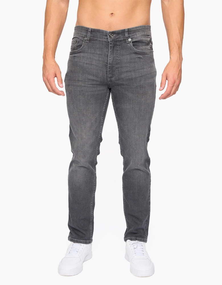 Bewley & Ritch Abingdon Slim Fit Jeans Mens Grey