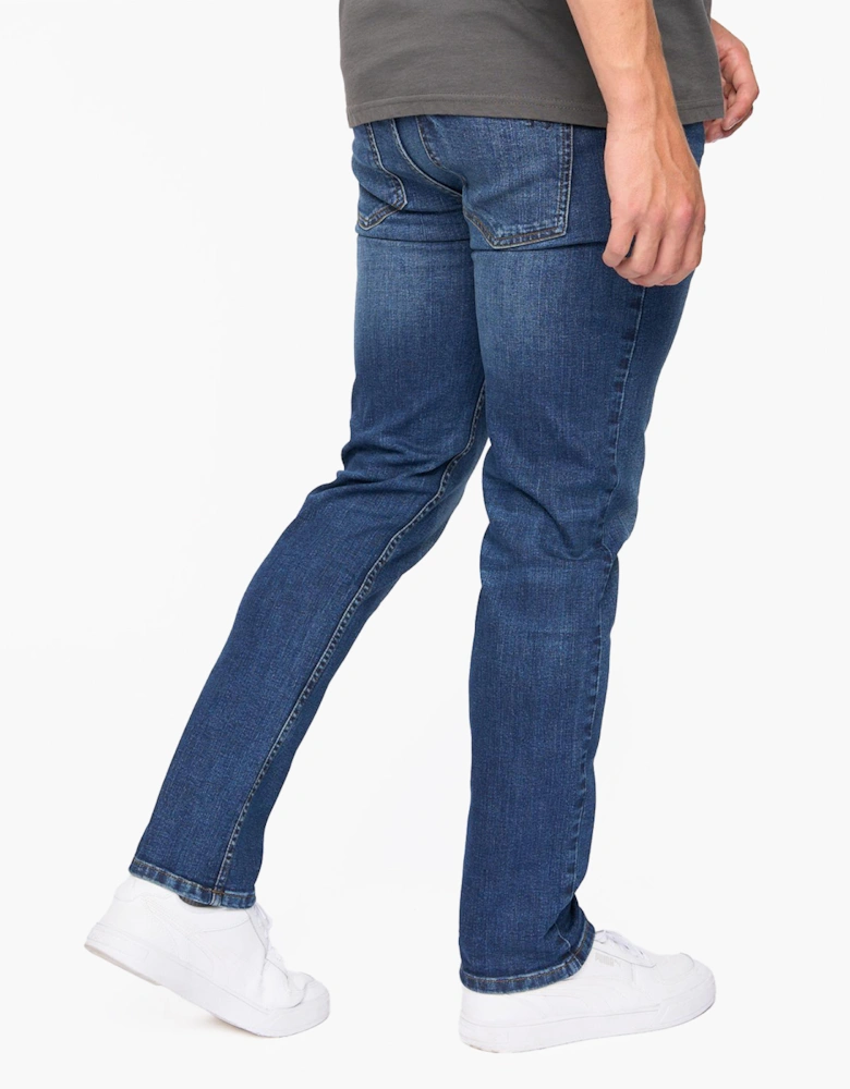 Bewley & Ritch Abingdon Slim Fit Mens Jeans Dark Wash