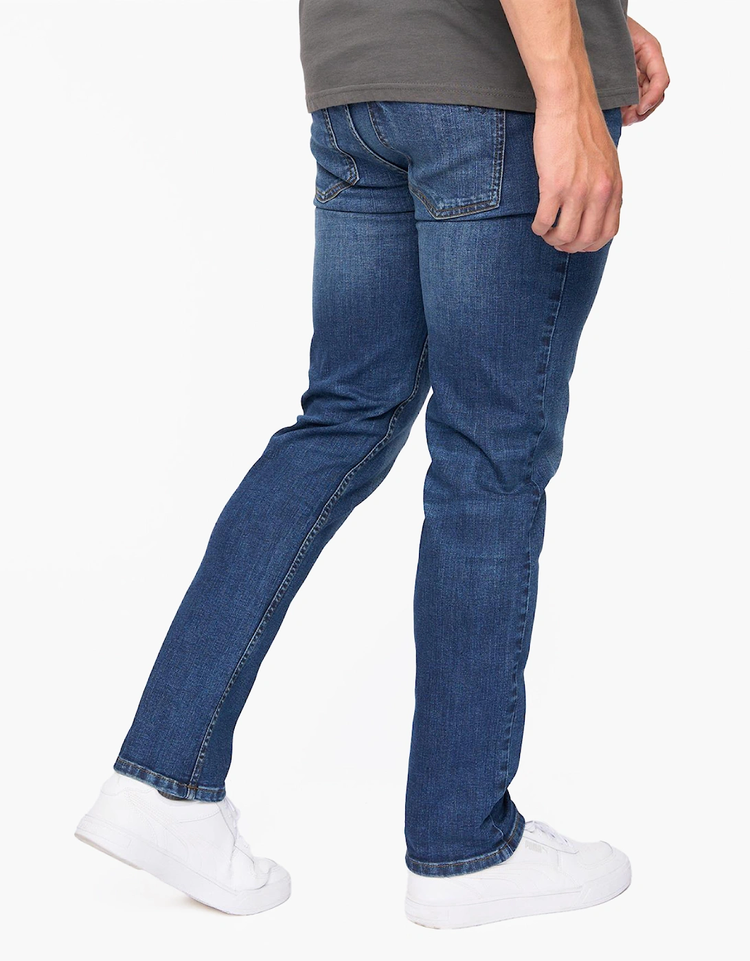 Bewley & Ritch Abingdon Slim Fit Mens Jeans Dark Wash