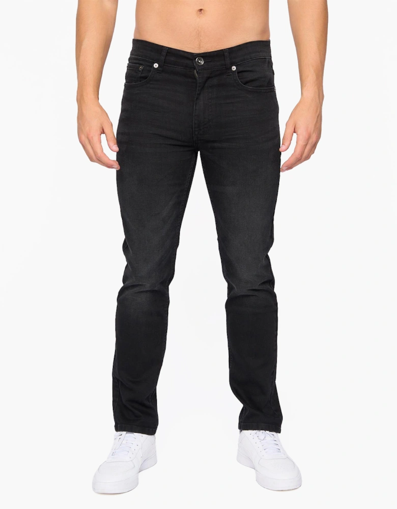 Bewley & Ritch Abingdon Slim Fit Mens Jeans Black