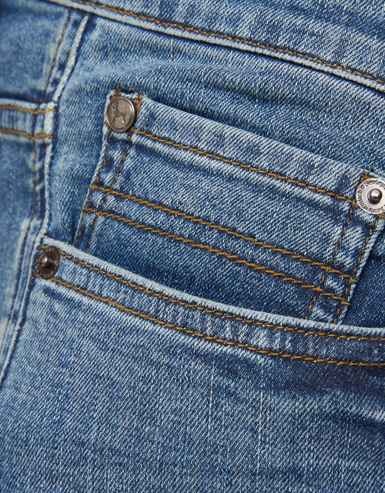 Bewley & Ritch Abingdon Slim Fit Jeans Mens Mid Wash