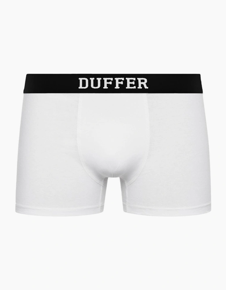 Duffer Classic 3pk Boxer Shorts Mens Black / White / Grey