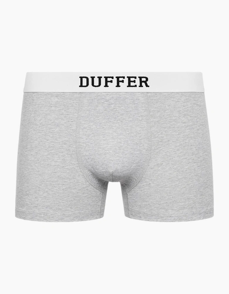 Duffer Classic 3pk Boxer Shorts Mens Black / White / Grey