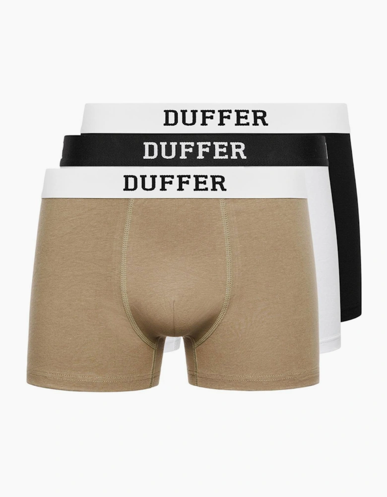 Duffer Skipper 3pk Boxer Shorts Mens Assorted
