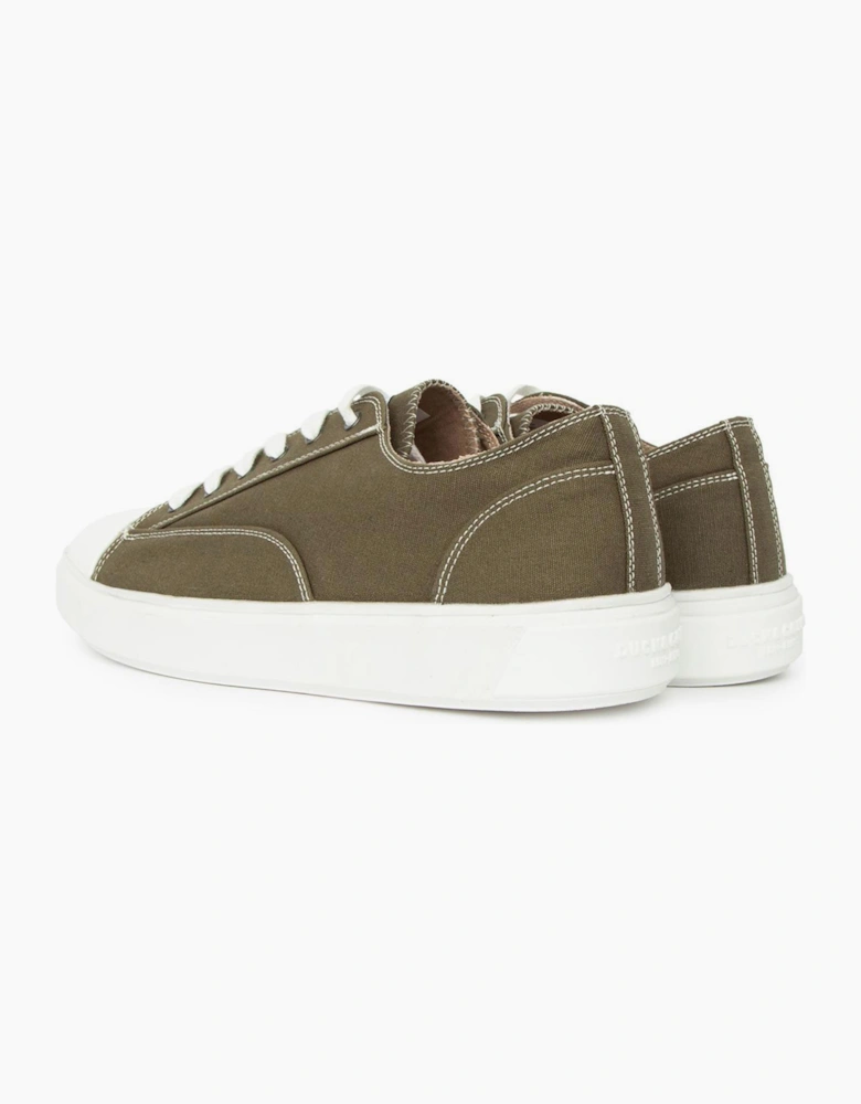 Duck And Cover Nesta Mens Trainers Khaki Green
