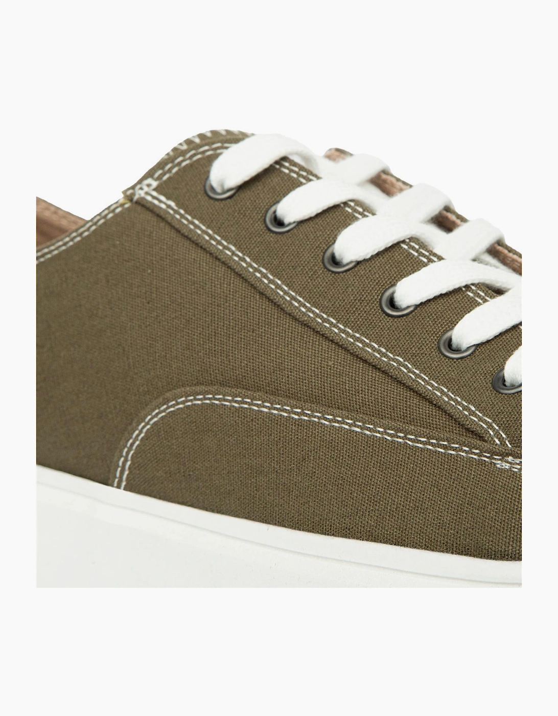 Duck And Cover Nesta Mens Trainers Khaki Green