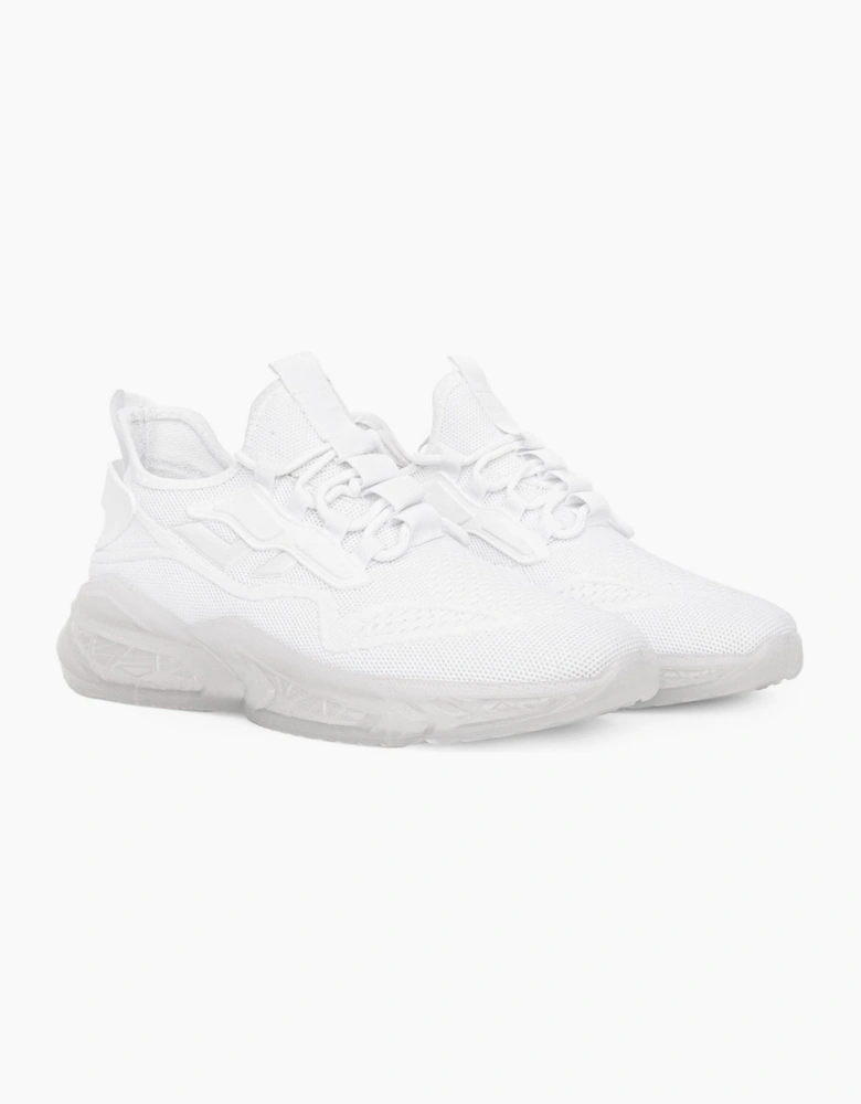 Crosshatch Nantycaws Mens Trainers White