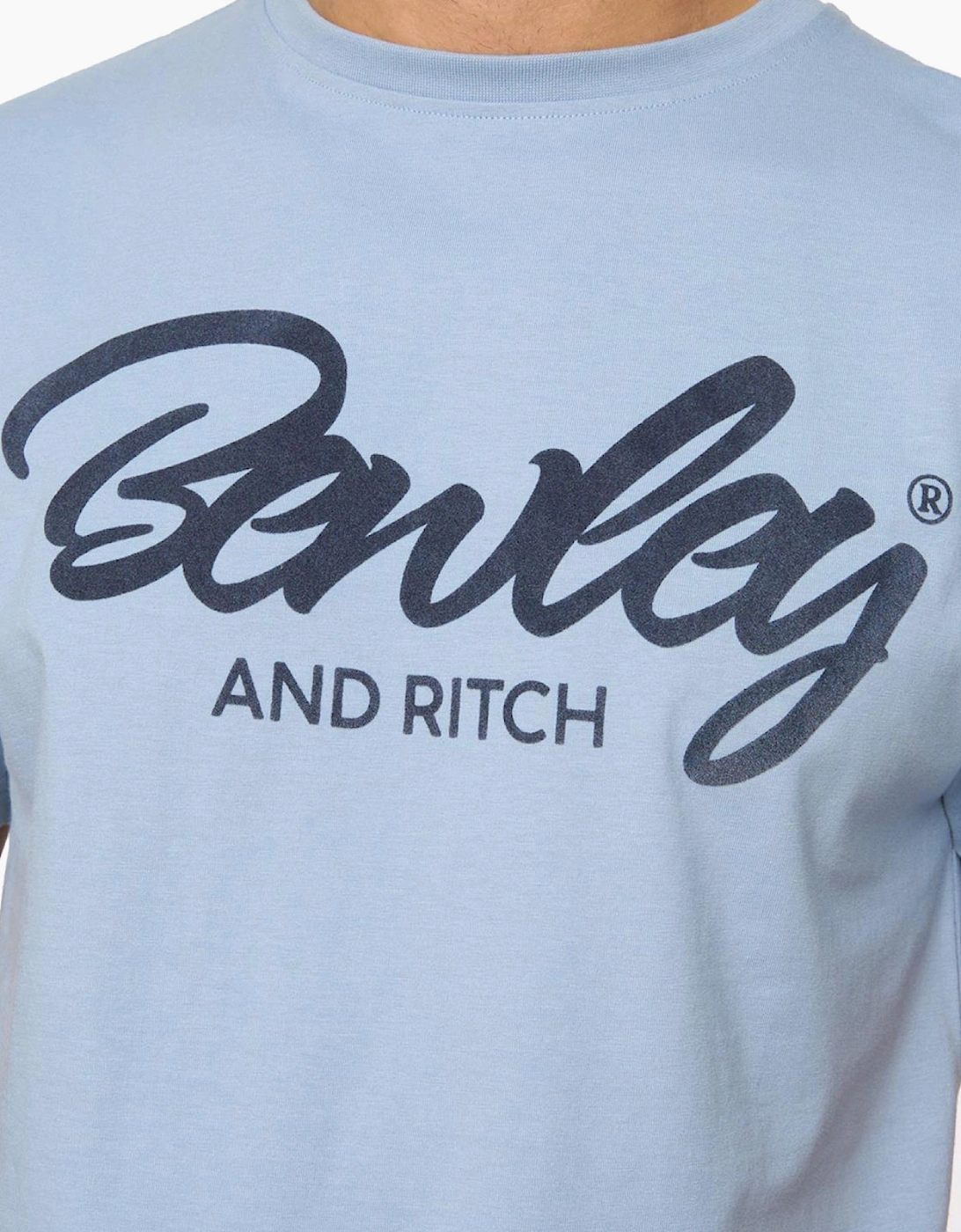 Bewley & Ritch Yardley Mens T-Shirt Blue