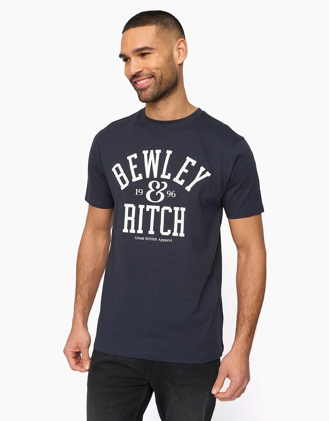 Bewley & Ritch Nuford Mens T-Shirt Navy