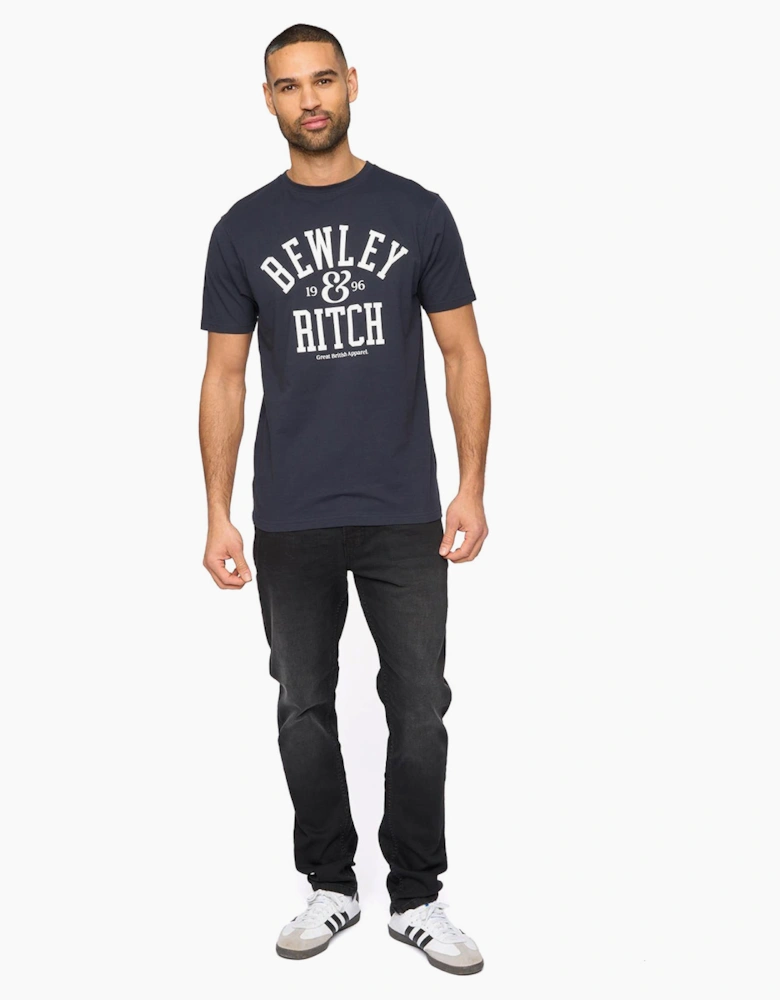 Bewley & Ritch Nuford Mens T-Shirt Navy