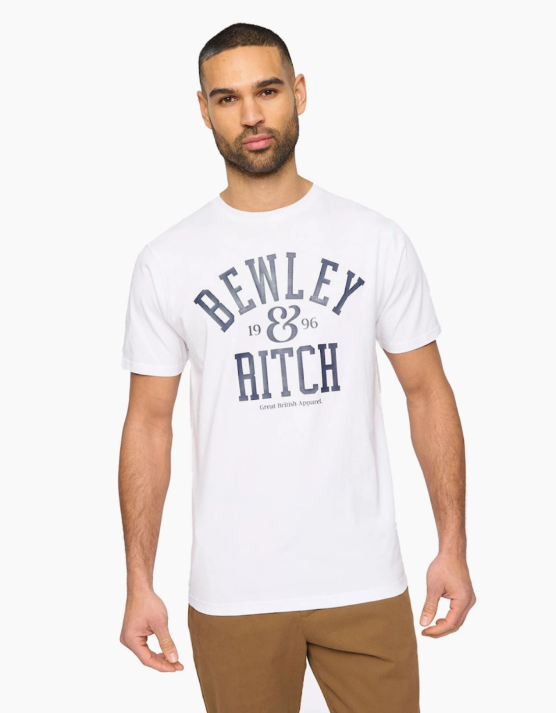 Bewley & Ritch Nuford Mens T-Shirt White