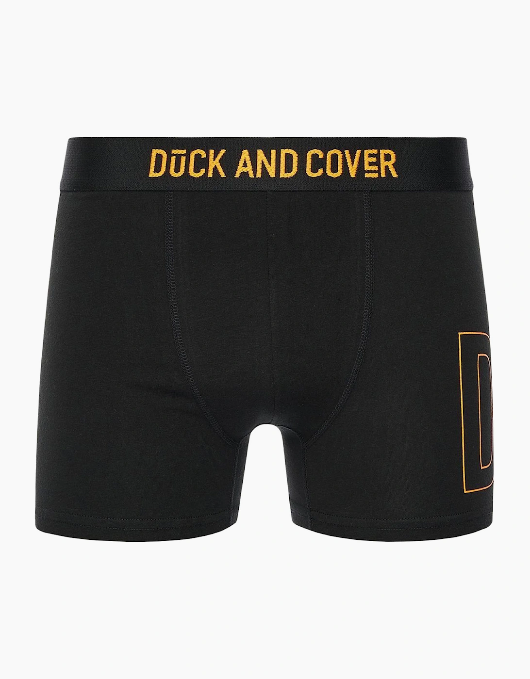 Duck And Cover Alizium Mens Boxers 3pk Green / Black