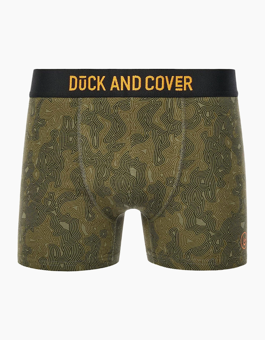 Duck And Cover Alizium Mens Boxers 3pk Green / Black