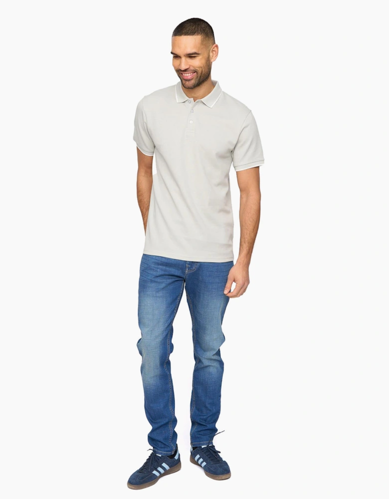 Bewley & Ritch Elverton Mens Polo Shirt Light Grey