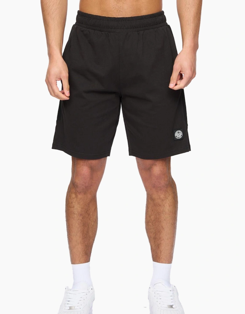 Henleys Henjaque Mens T-Shirt/Shorts Set Black