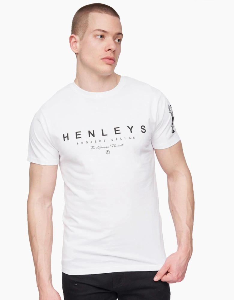 Henleys Hentyme Mens T-Shirt White