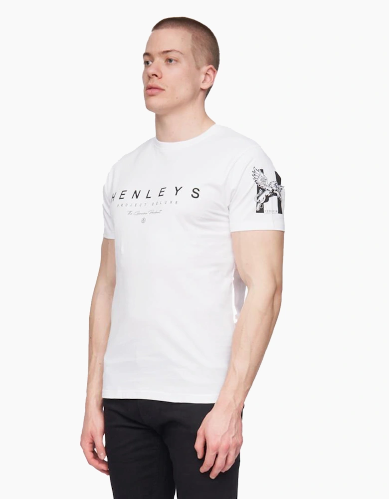 Henleys Hentyme Mens T-Shirt White