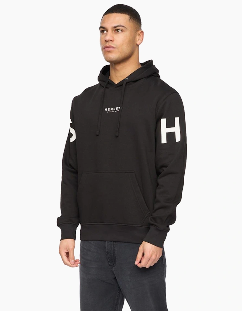 Henleys Hensleeve Mens Hoodie Black
