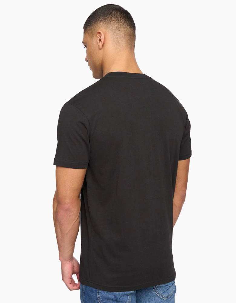 Henleys Henbank Mens T-Shirt Black
