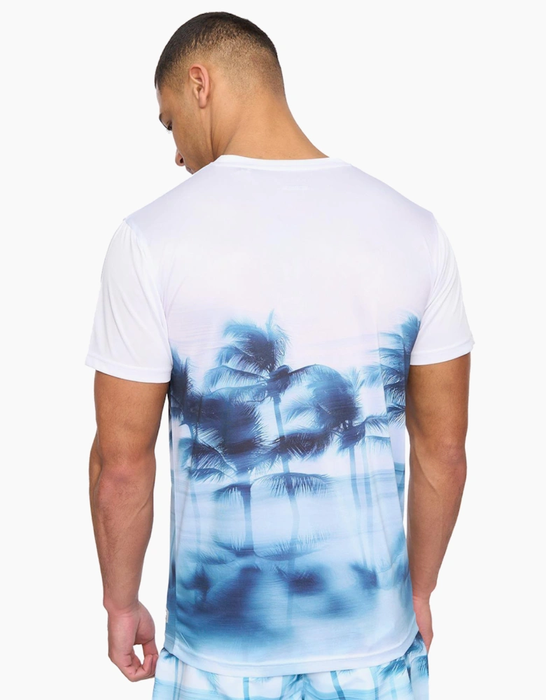 Henleys Hennicane Mens T-Shirt Optic White