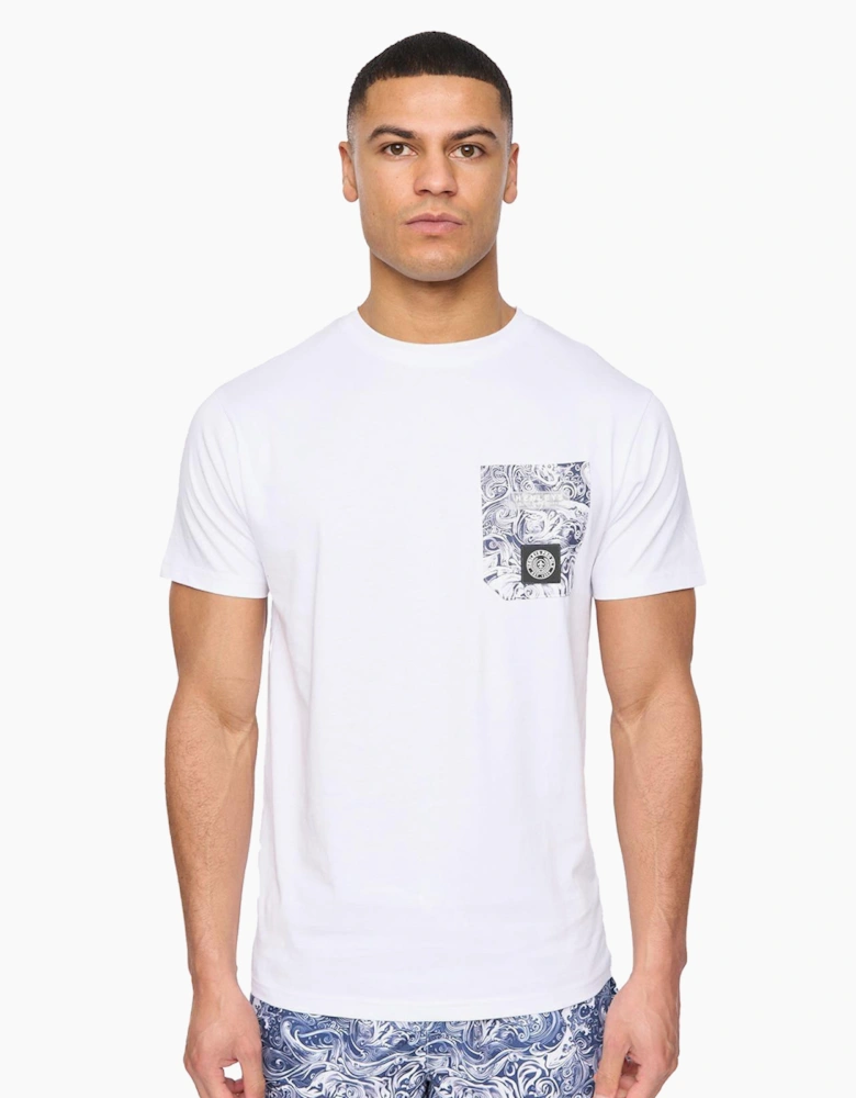 Henleys Henwave Mens T-Shirt White