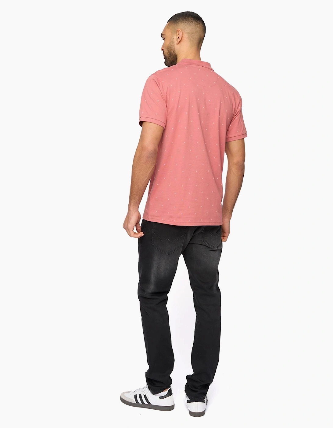 Bewley & Ritch Domray Mens Polo Shirt Pink