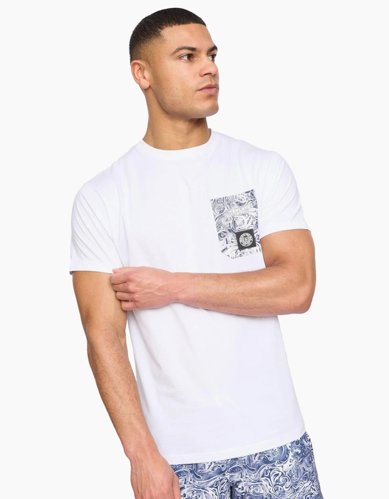 Henleys Henwave Mens T-Shirt White