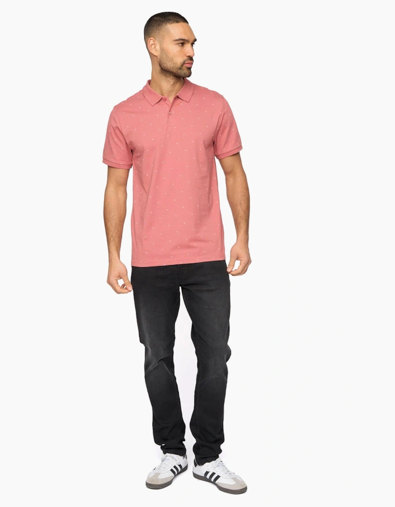 Bewley & Ritch Domray Mens Polo Shirt Pink