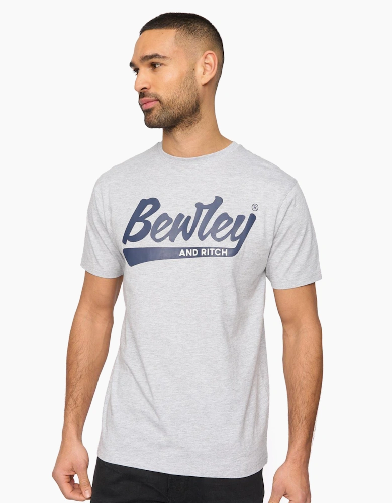 Bewley & Ritch Macklin Mens T-Shirt Light Navy