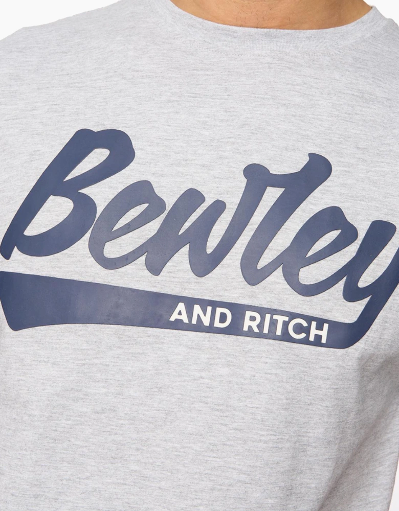 Bewley & Ritch Macklin Mens T-Shirt Light Navy