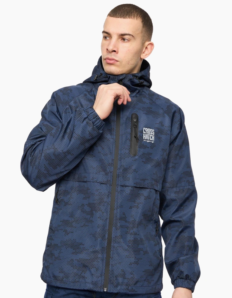 Crosshatch Janscore Mens Jacket Navy