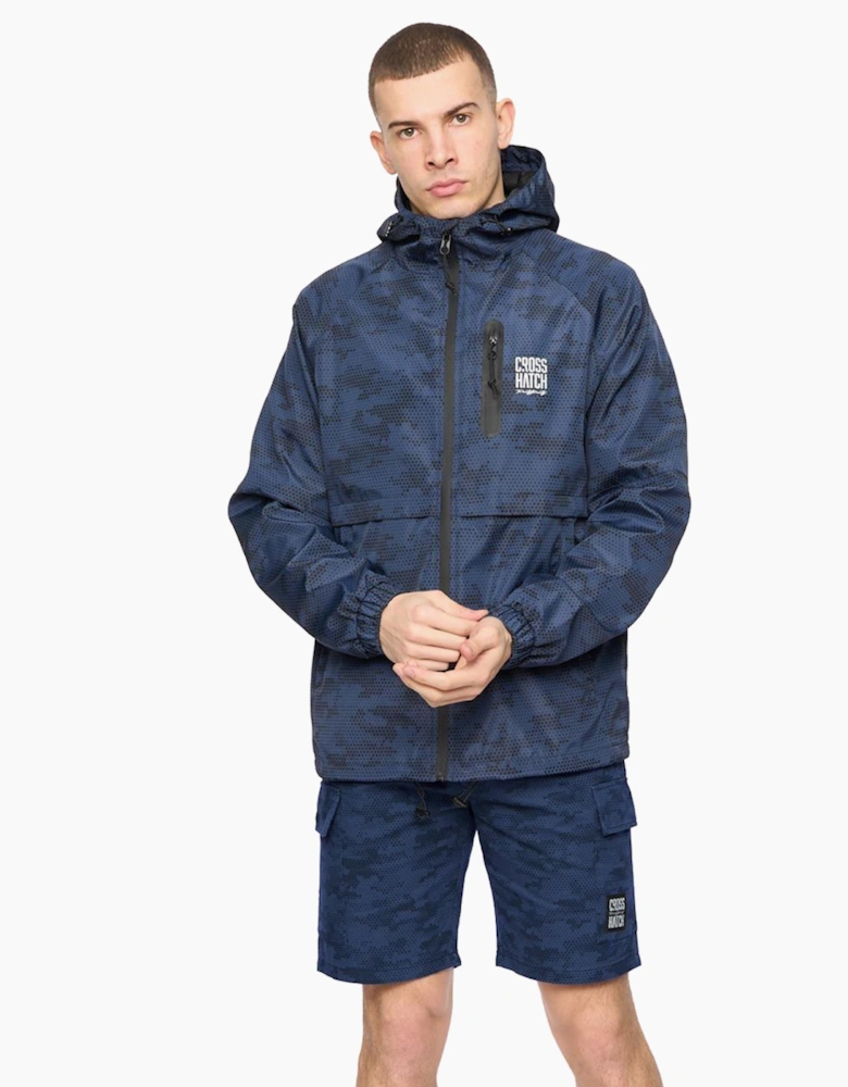 Crosshatch Janscore Mens Jacket Navy