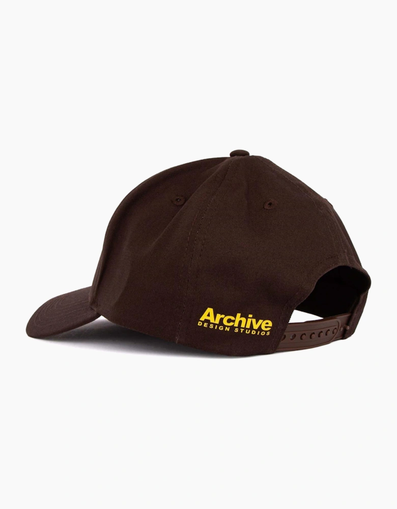 Archive Design Studios Oakwood Mens Cap Brown