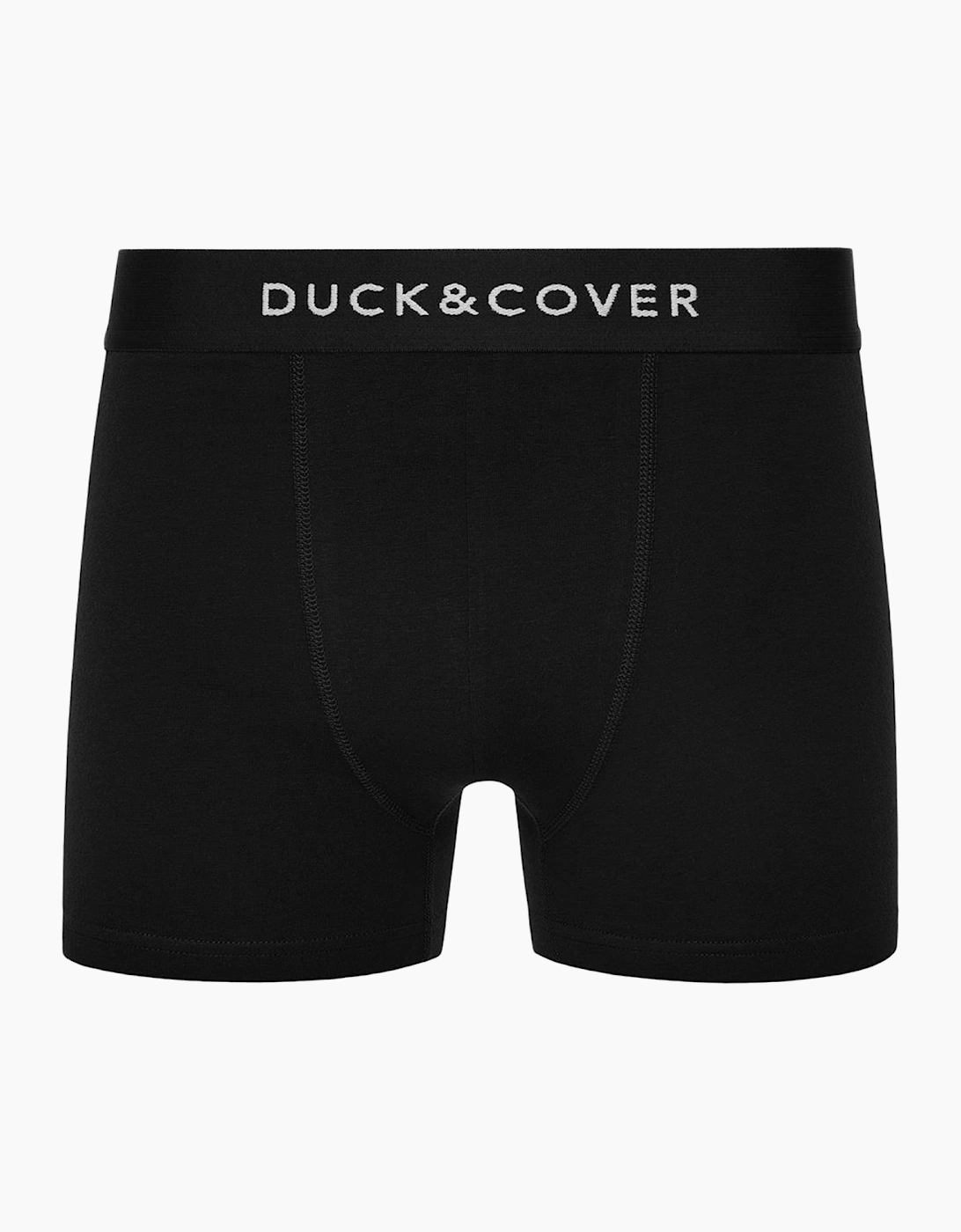 Duck And Cover Sagnet Mens Boxers 3pk Black