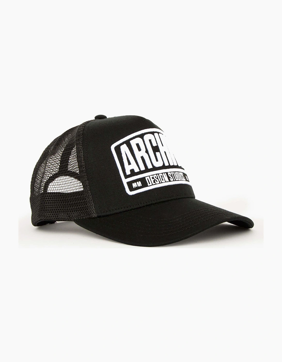 Archive Design Studios Sanford Mens Trucker Cap Black